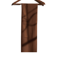Brown Moonlight Scarf – Double-Sided, Soft & Breathable Wedding Collection | Hayaam