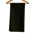 Black Moonlight scarf with double-sided soft breathable design