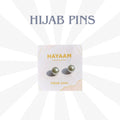 Grey Hijab Pins