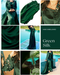 Silk Two Piece Dress for Women  Handmade Luxury Outfit